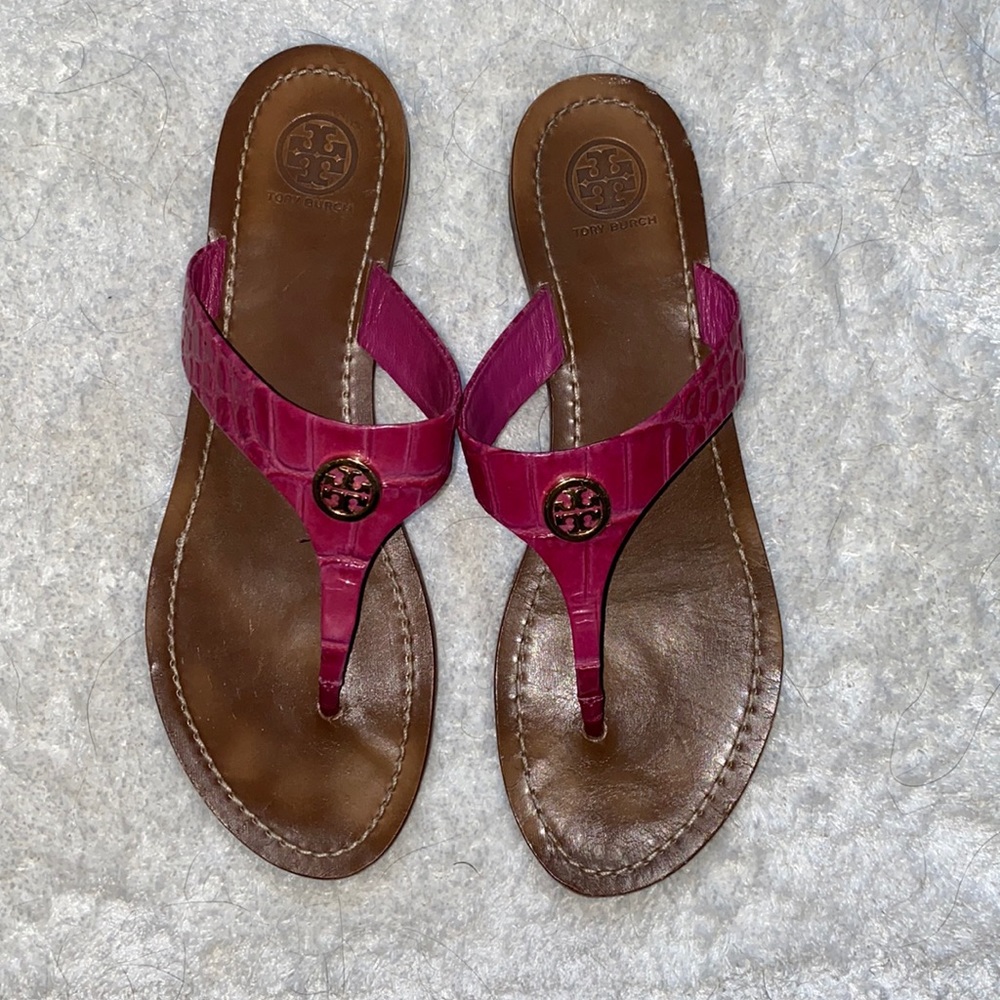 EUC Tory Burch sandals 💓🐍
